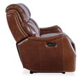 thumbnail image 2 of Bowery Hill Modern / Contemporary Zero Gravity Leather Power Sofa in Brown, 2 of 6