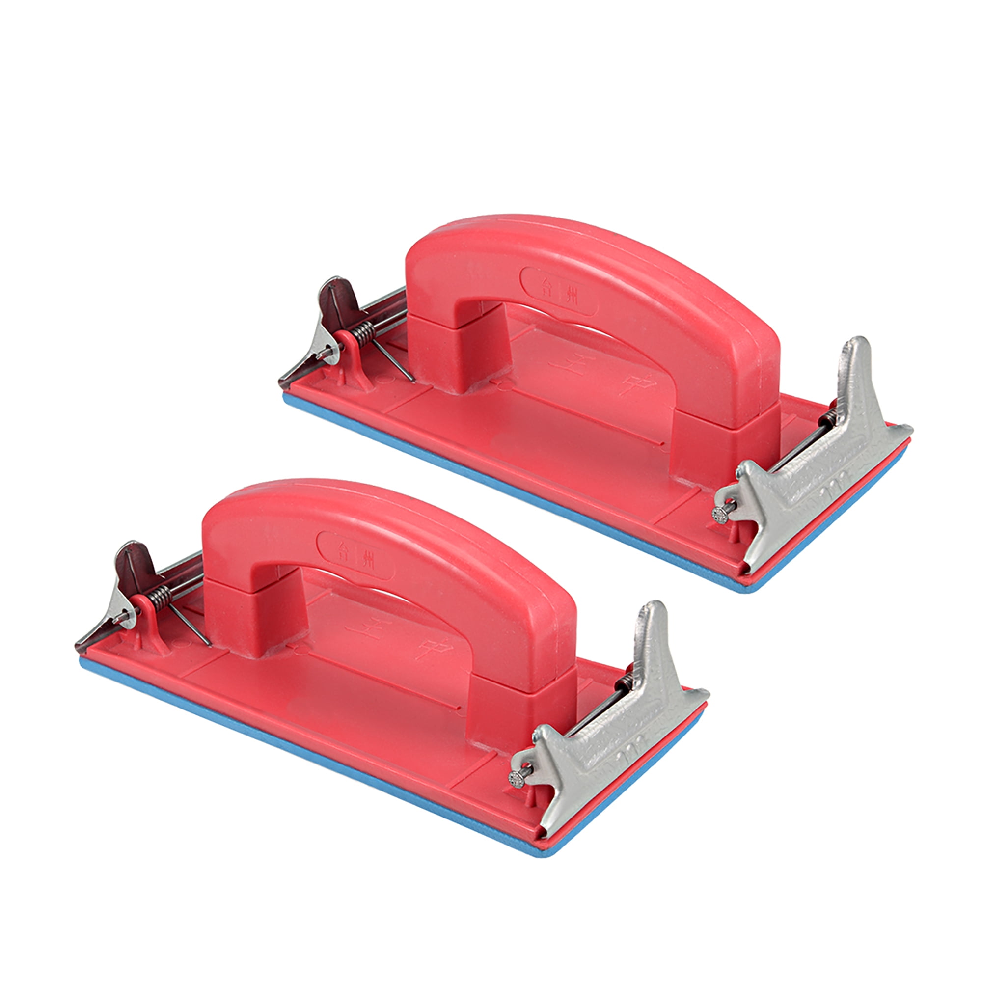 Hand Sander with Handle Hand Sanding Block Sandpaper Holder for Wood