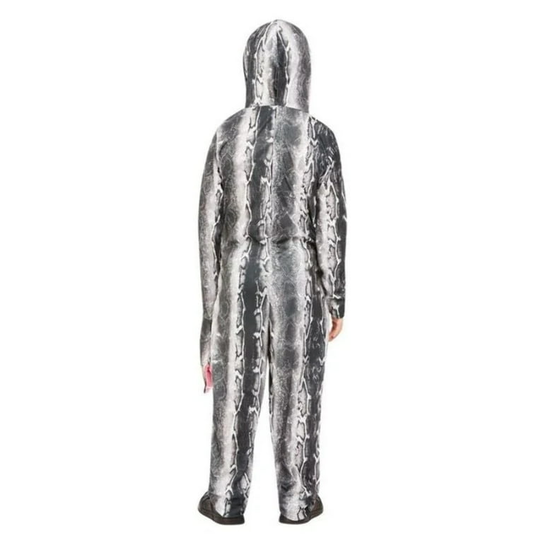 Serpent Costume 3D Coils Childs Grey Serpent Costume 3D Coils Childs Grey