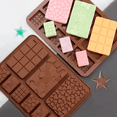 thumbnail image 5 of Molde Silicon para Barras  y Tabletas para Chocolates Belug, Marron, 5 of 5