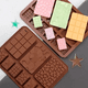 thumbnail image 5 of Molde Silicon para Barras  y Tabletas para Chocolates Belug, Marron, 5 of 5