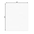 thumbnail image 2 of Oyster Shell White 26x32 Uncut Art Mat Board - No Opening - 25 Mats, 2 of 7
