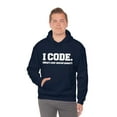 thumbnail image 6 of I CODE What’s your special power Coder Unisex Hoodie, S-5XL, 6 of 9