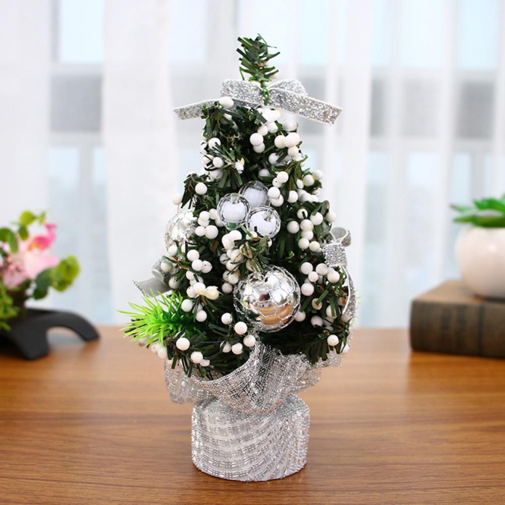 Autmor Small Christmas Desk Tree For Offices Home Dinner Decoration