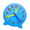 thumbnail image 1 of Yinanstore Learning Clock for Kids Convenient Basic Math Development Realistic Kids Table Clock Toy Telling Time for Children Homeschool Blue, 1 of 8