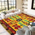 thumbnail image 4 of 5'x7' carpet rug cute carpet kitchen area rug natural area rug vintage area rug, 4 of 10