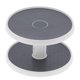 thumbnail image 4 of Organizador de gabinete Jadeshay estante para especias giratorio de 2 niveles color Gris Blanco, 4 of 8