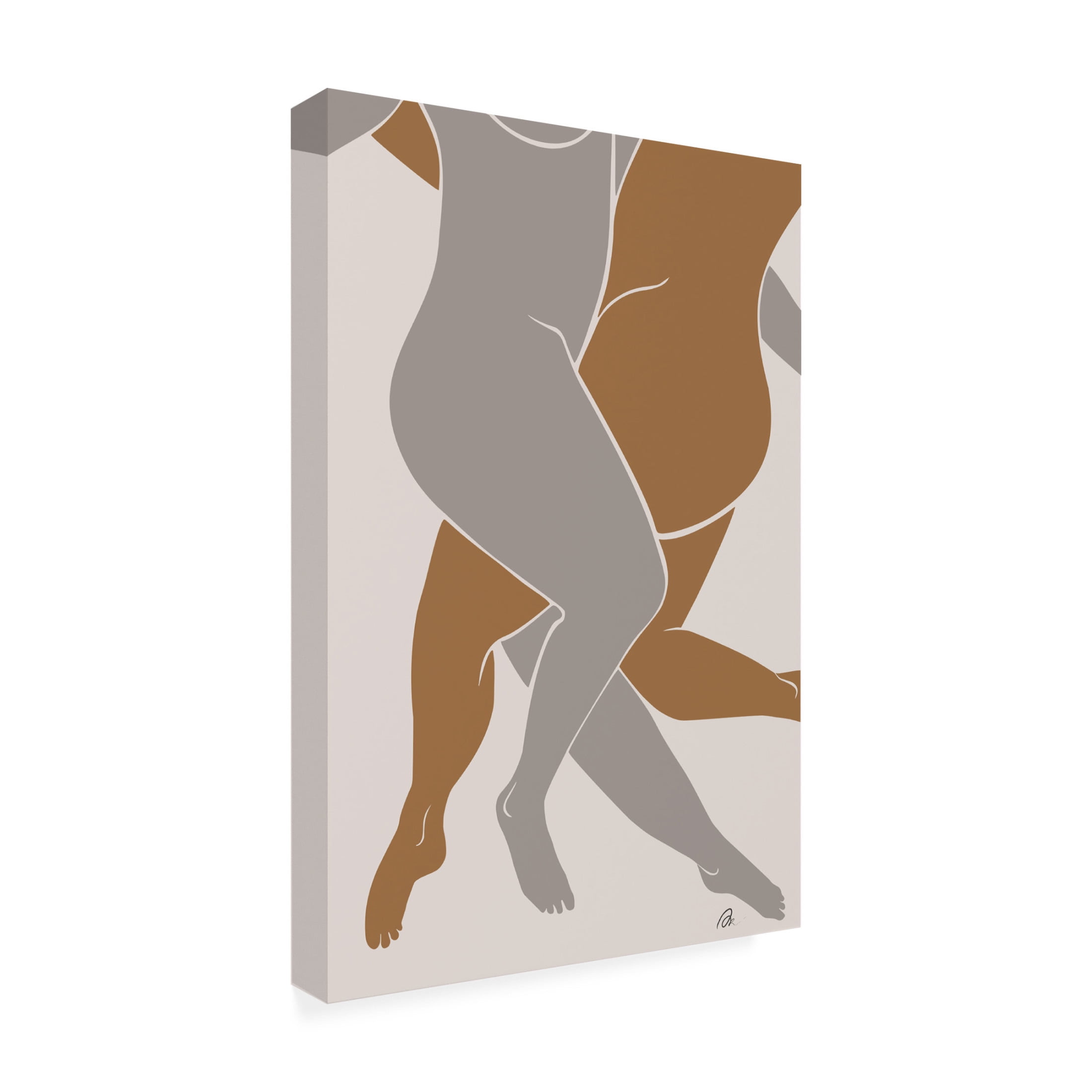 Pictufy Studio II 'Lovers Beige' Canvas Art - 22 x 32 Inches