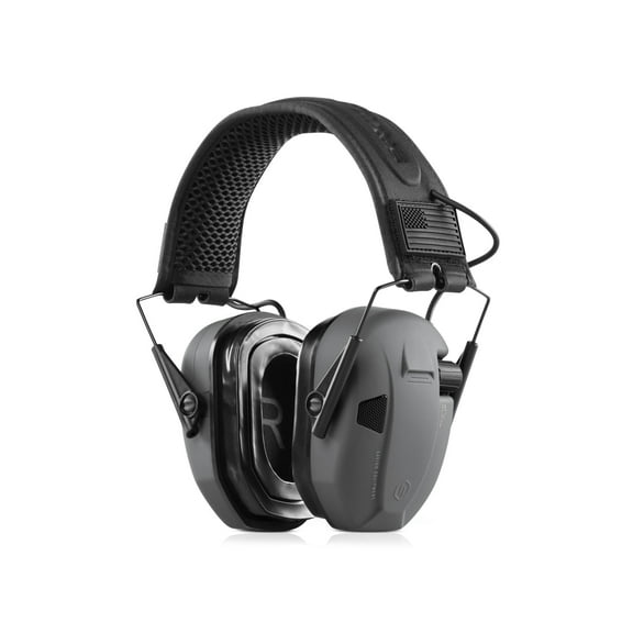 Savior Equipment Apollo Electronic Sound Suppressor, Gray, Collapsed: 5.5 x 5.5 x 4