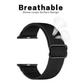 thumbnail image 4 of LEIXIUER 5 Packs Nylon Stretch Band for Watch Bands 40mm 44mm 38mm 42mm 45mm 41mm,Adjustable Soft Sport Elastic Nylon Breathable Loop for iWatch Series 7/6/5/4/3/2/1/SE Women Men, 4 of 10