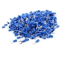 thumbnail image 1 of 1000 Pcs SV2-5S Terminales de horquilla preaislados azules para cable AWG 16-14 con perno #10, 1 of 1