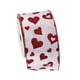 thumbnail image 5 of Cintas para el Día de San Valentín, cinta de costura de 5 yardas y 1,5 pulgadas de ancho, cinta decorativa con forma de corazón. Fondo blanco, 5 of 9