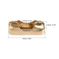 thumbnail image 2 of Uxcell  0.13" Crimp Link Ball Chain Connector Champagne Iron Gold 200pcs, 2 of 5