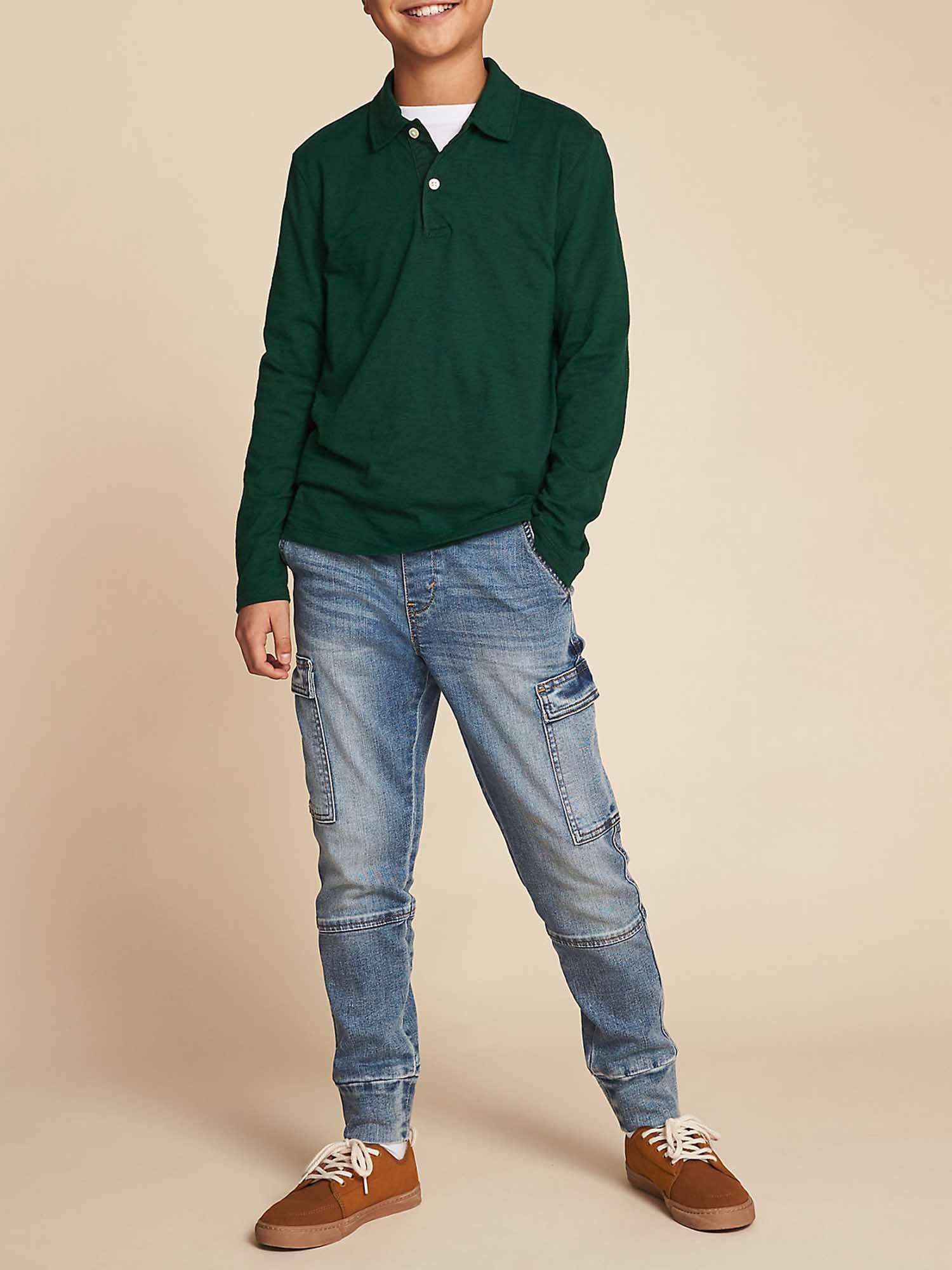 Signature by Levi Strauss & Co. - Signature by Levi Strauss & Co. Boys Cargo Jogger Jeans