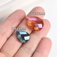 thumbnail image 5 of U8MO 5pcs 18x13mm 24x17mm Flat Teardrop Faceted Crystal Glass Loose Beads DIY Jewelry-18x13mm-Random Mixed, 5 of 7