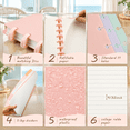 4 Sets Discbound Notebook Customizable Fresh Color 8.5 x 11 Inches ...