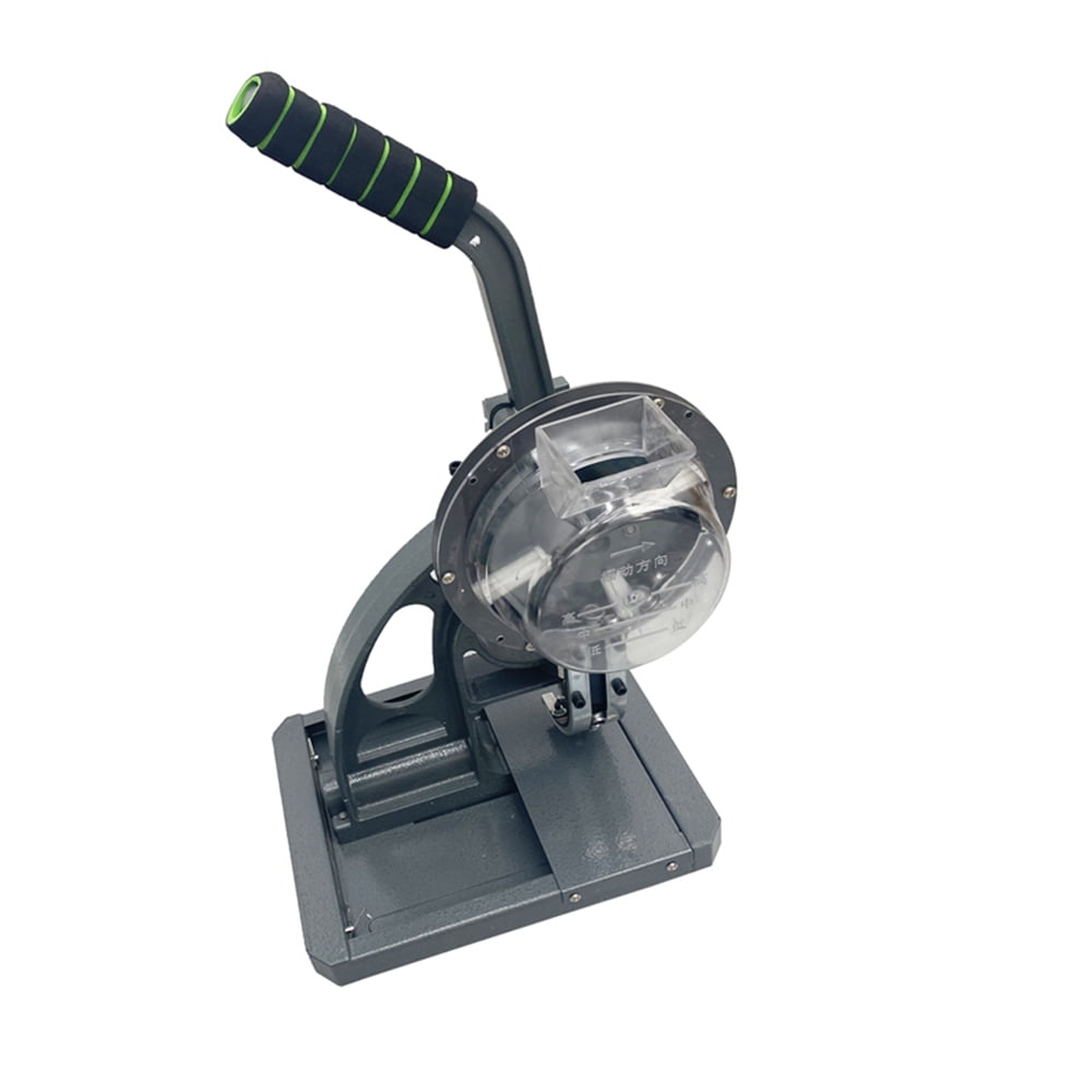 Techtongda Button Maker Machine Hand Press Eyelet Grommet Machine Eyelet Press Machine Hole Punch Tool Kit 10mm
