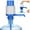 Blue, variant on VAJUSO Blue Portable Manual Water Pump for 5 Gallon Bottle, Water Jug Dispenser Drinking Water Pump with 3 Hose Extensions, Hand Press Water Cooler Dispenser for 2-6 Gallon