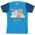 thumbnail image 2 of Lanky Box Rainbow Character Art Boy's 4-Pack Crew Neck Short Sleeve T-shirt Set 3T, 2 of 7