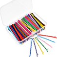 thumbnail image 1 of Bememo 100 Piezas Horquillas de Colores para Peinar el Cabello con 1 Caja de Almacenamiento para Mujeres Horquillas de Colores para el Cabello 10 Colores, 1 of 5