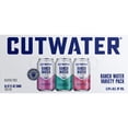 thumbnail image 6 of Cutwater Ranch Water, Watermelon/Lime/Prickly Pear Variety 8 pack, 12 fl oz Aluminum Cans, 5.9% ABV, 6 of 6
