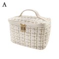 thumbnail image 7 of 2-in-1 Detachable Makeup Bag for Women, Large Capacity Waterproof Cosmetic Organizer with Brush Cover, Portable Travel Toiletry Pouch, 7 of 7