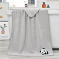 thumbnail image 5 of Towel X1+Bath Towel X1 Coral Fleece Can Absorb Water Wash Face with Take A Bath Thicken Creative Adult Couple Gift Towel Large Bath Towel Set, 5 of 7