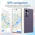 thumbnail image 6 of 6.8" HD+ Display Unlocked Smartphone, 6GB+64GB Unlocked Phone, Built in Pen, 13MP+48MP Dual Camera/Face ID/Dual SIM/GPS (Purple), 6 of 6