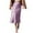 A-Purple50, variant on XIAOCHA Women's Satin Skirt High Waisted Midi Skirt Silky Elegant office Skirts
