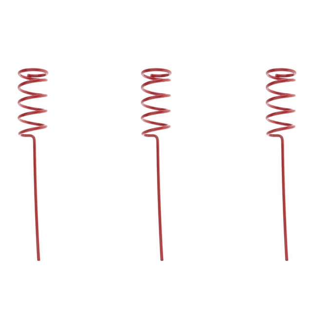 3pcs 12 '' Soportes de Varilla Sprial Poste Soporte Soporte Resto Suministros DYNWAVEMX Soporte de caña de pescar en espiral