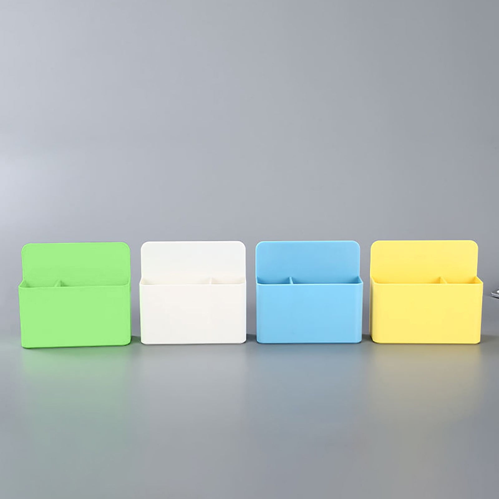 4PCS Pen Holder for Refrigerator, Dry Erase Marker Holder for Whiteboard, Strong Storage Organizer for Locker, Office Desk, Pencil Cup Pen Caddy, 4.7"x3.9"