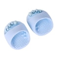 thumbnail image 1 of Pantuflas con separadores de dedos,Ensanchador y separador de dedos para dedos en martillo,Zapatillas de masaje de media suela para mujer para interior de casa,Pantuflas con separador de dedos, 1 of 8