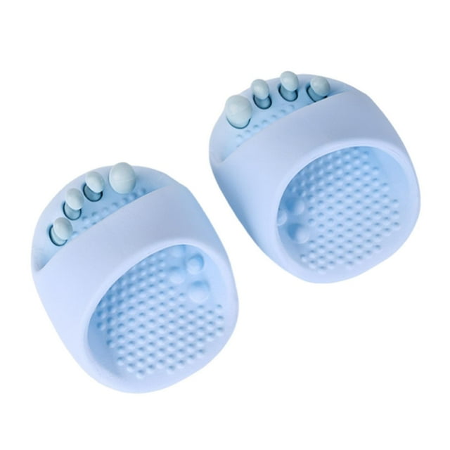 Pantuflas con separadores de dedos,Ensanchador y separador de dedos para dedos en martillo,Zapatillas de masaje de media suela para mujer para interior de casa,Pantuflas con separador de dedos