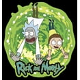 thumbnail image 2 of Women's Rick And Morty Dimension Hoppers  Graphic Tee Black X Large, 2 of 4