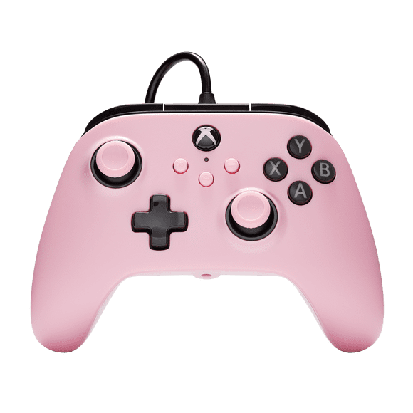 Manette câblée PowerA pour Xbox Series X|S - Rose
