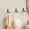 thumbnail image 6 of Waterproof Adhesive No Drill Hooks, Rustproof Heavy Duty Stainless Steel Wall Hooks, Bathroom Towel Hooks Stick on Kitchen Door, for Hanging Coat, Hat, Towel, Robe, Clothes, 6 of 6