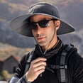 thumbnail image 5 of 60cm hat circumference summer sunscreen fisherman hat men's outdoor sunshade waterproof and breathable, 5 of 5