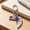 A, variant on 4th of July Patriotic Keychain, 3.1", Rhinestone US Flag & Wing Charm Key Ring for Bag, Purse, Backpack & Independence Day Accessory