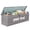 Gray, variant on Zolyndo 260 Gallon Outdoor Storage Box Waterproof, Extra Large Plastic Outside Deck Box Weatherproof, Resin Outdoor Cushion Storage Container with Lock and Lids for Cushion and Pool Equipment, Black