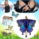 thumbnail image 3 of Disfraz de mariposa para mujer, capa de disfraz de Halloween con capucha, disfraz de alas de mariposa, disfraz de carnaval para mujer con mascarilla, 3 of 6