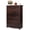 5 Drawers- Brown, variant on GALAXHERO 5 Drawer Dresser for Bedroom, Retro Wood Chest of Drawers, Tall Dresser with Round Metal Handle for Living Room, Hallway, Closet, White