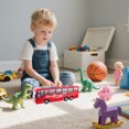 thumbnail image 5 of BESTSKY 2Pcs Toy Cars,Plastics Pull Back Cars,Scene Build Baby Car Toys,style5, 5 of 7
