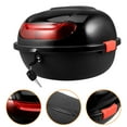 thumbnail image 1 of OULII Motorbike Top Case Motorcycle Storage Carrier Case With Backrest 1Pack, 1 of 5