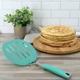 thumbnail image 5 of Martha Stewart Everyday Drexler Large 6.5 Inch Slotted Spatula in Turquoise, 5 of 5