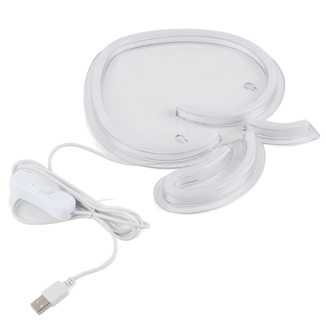 Lámpara de neón, letreros abiertos LED con forma de melocotón con luz de neón para letreros de neón LED de negocios, los mejores de su clase Jadeshay A