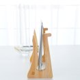 thumbnail image 4 of Countertop Laptop Stand Notebook Computer Holder Office Laptop Wooden Riser, 4 of 8