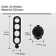 thumbnail image 3 of Eigraketly Soporte para velocímetro de bicicleta, accesorios para ciclismo, soporte para manillar, accesorio de fijación, componente modificado Type3 NO3, 3 of 6