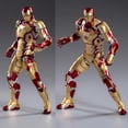 thumbnail image 7 of OVONNI 7 Inch Ironman MK42 Action Figure,Exquisite Painting Collectible Figure with Lots of Accessories (1/10 Scale), 7 of 7