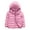 R100-Light Pink, variant on HCNTES Boy and Girls Coat Winter Lightweight Jackets Hooded Outerwear,Sizes 8-9 Years