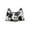 Cow, variant on Wild Shoulder Bag for Women, Various Animal Print Leopard Zebra Cow Pattern Casual Handbag